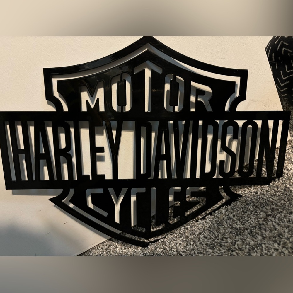 Harley Davison CNC cut wall Hanging